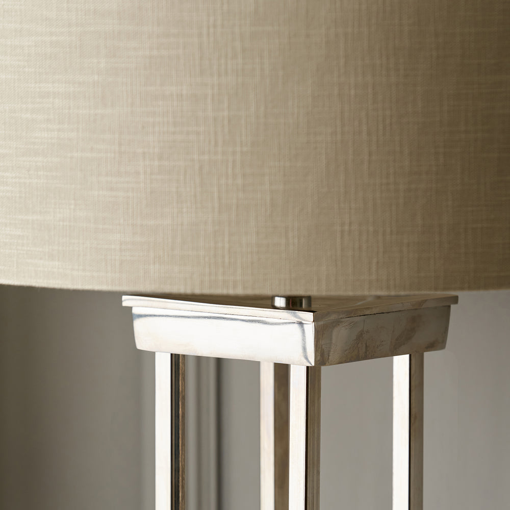 Tucson Nickel Column Table Lamp Base