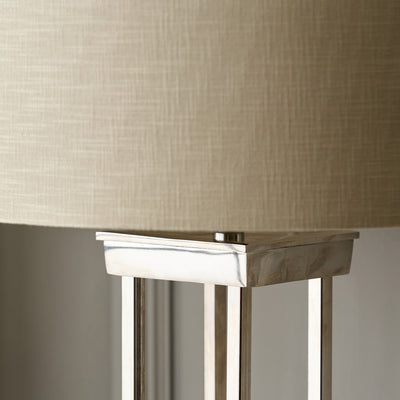 Tucson Nickel Column Table Lamp Base