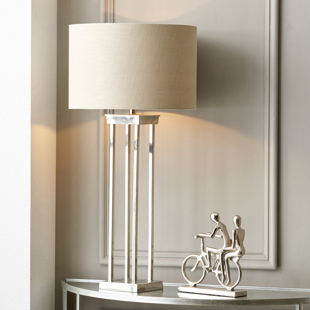 Tucson Nickel Column Table Lamp Base