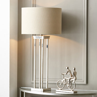 Tucson Nickel Column Table Lamp Base