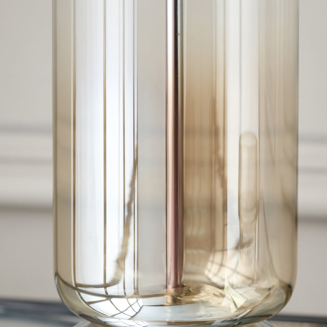 Edith Lustre Ombre Glass Table Lamp