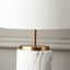 Tate Marble Effect Table Lamp