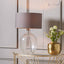 Bute Clear Bubble Glass Table Lamp Base