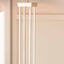 Tucson Nickel Column Floor Lamp Base