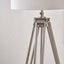 Dock Nickel Tripod Floor Lamp Base