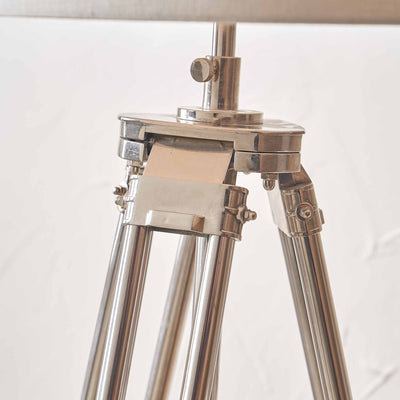 Dock Nickel Tripod Floor Lamp Base