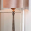 Cora Grey Wash Turned Mango Wood Floor Lamp Base
