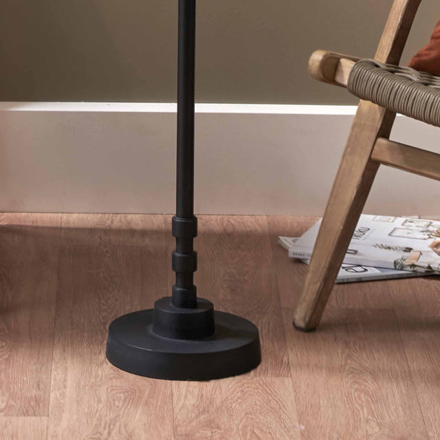 Ithaca Matt Black Floor Lamp Base