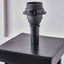 Tucson Matt Black Column Floor Lamp Base
