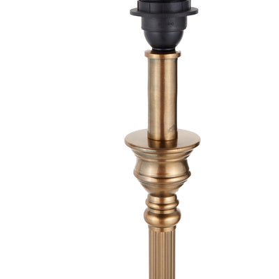 Maidstone Antique Brass Floor Lamp