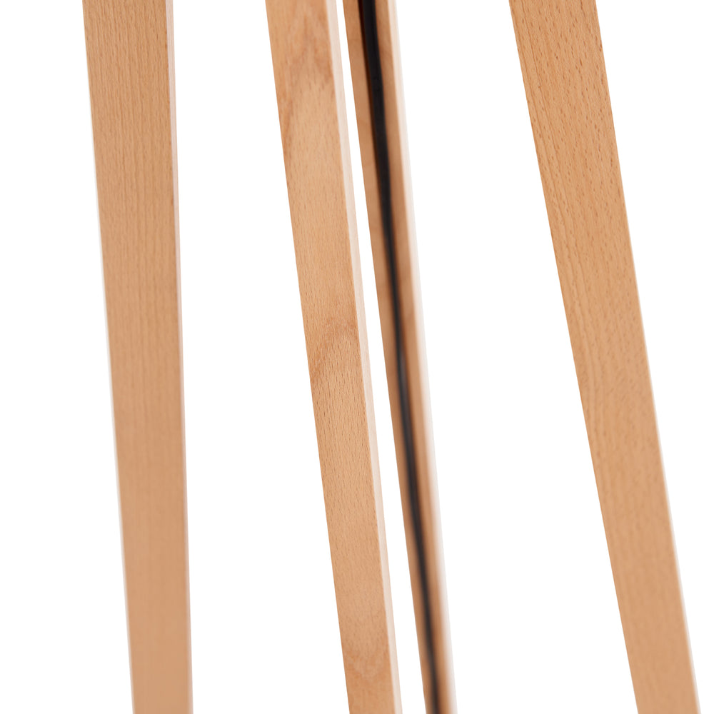Margate Natural Wood Floor Lamp Base