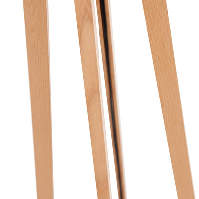 Margate Natural Wood Floor Lamp Base