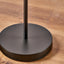 Augustine Black and Brushed Silver Task Floor Lamp