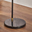 Maya Black and Brushed Brass Task Floor Lamp