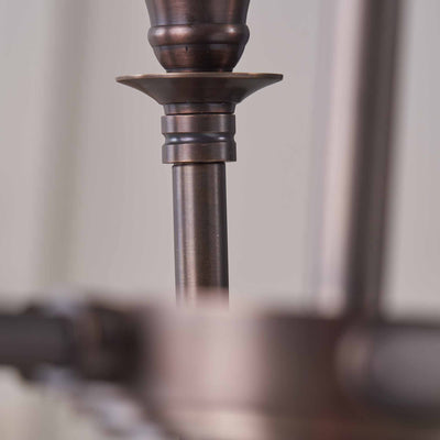 Pierre Antique Bronze 6 Arm Pendant