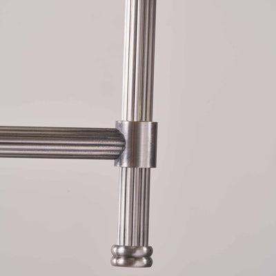 Marcello Antique Silver Metal 6 Arm Pendant