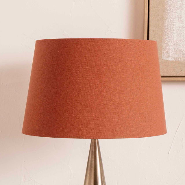 Malalos Tobacco Handloom Tapered Lampshade