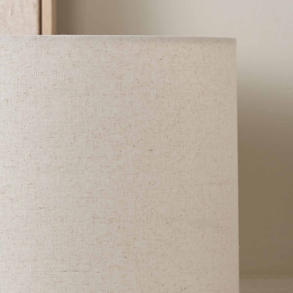 Limoux Slubby Hopsack Cylinder Lampshade