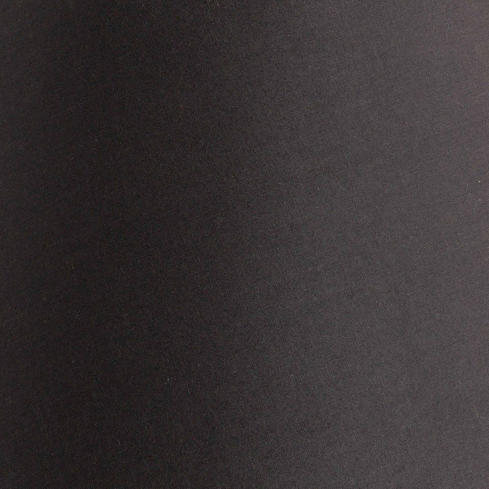 Goodwood Black Tapered Poly Cotton Lampshade