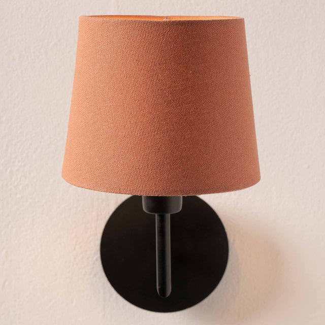 Malalos Tobacco Handloom Tapered Lampshade