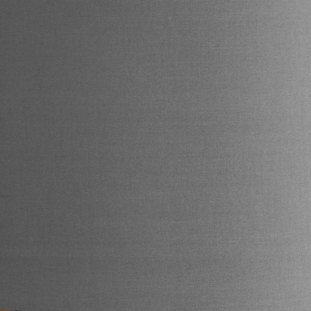 Sadie Steel Grey Poly Cotton Oval Shade