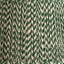 Catania Forest Green Ikat Hand Pleated Cotton Tapered Cylinder Shade