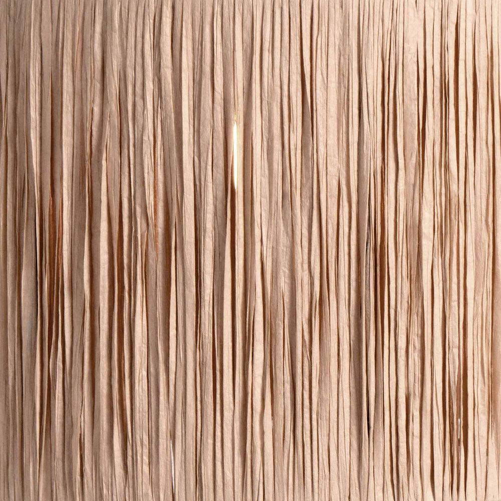 Pindo Natural Raffia Cylinder Shade
