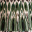 Elodie Racing Green Ikat Patterned Gathered Tapered Shade