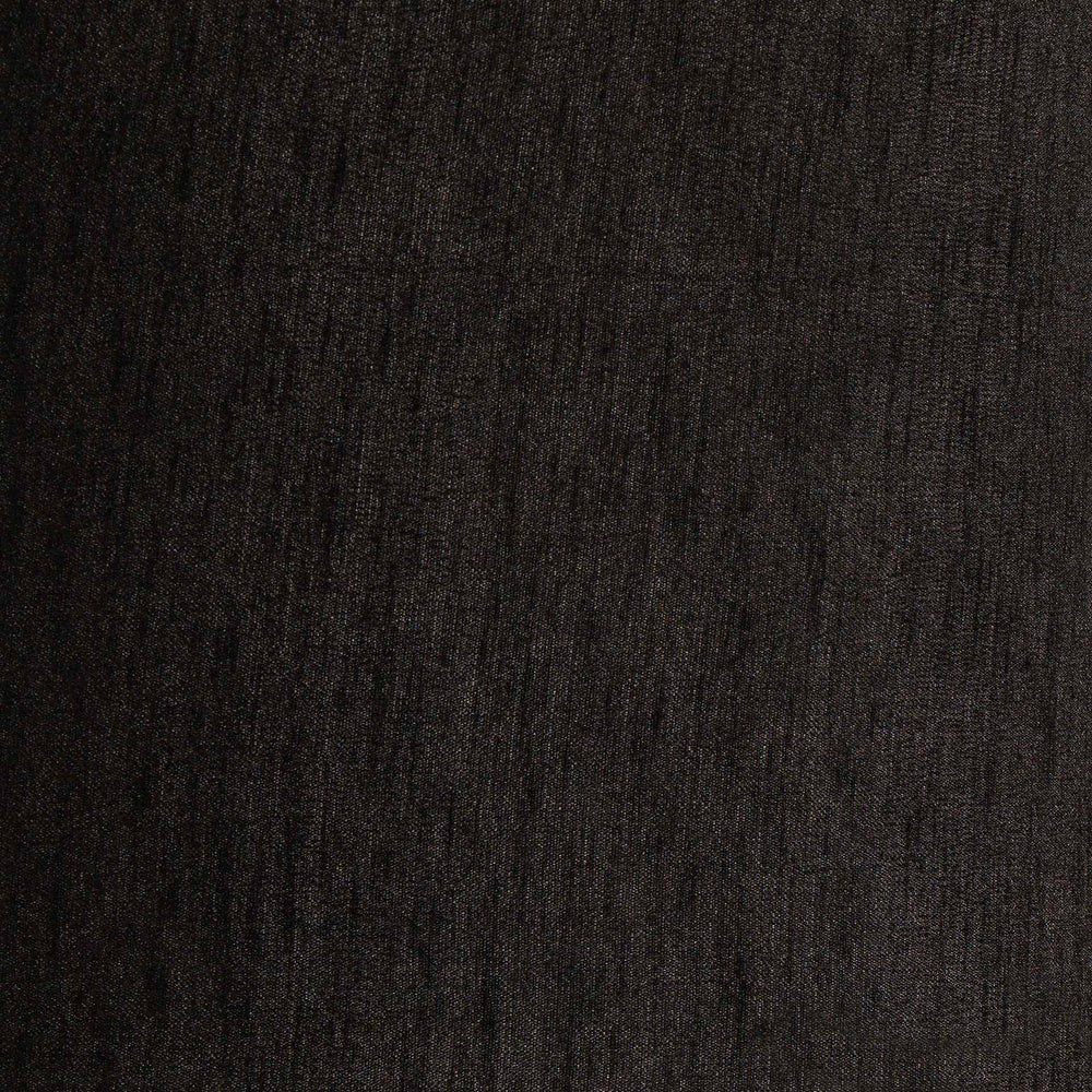 Sacha Black Slubbed Faux Silk Cylinder Shade