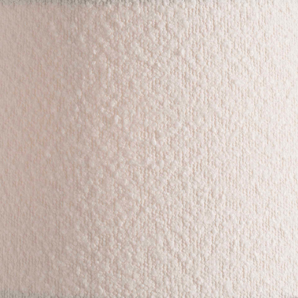 Eleonore White Boucle Tapered Lampshade