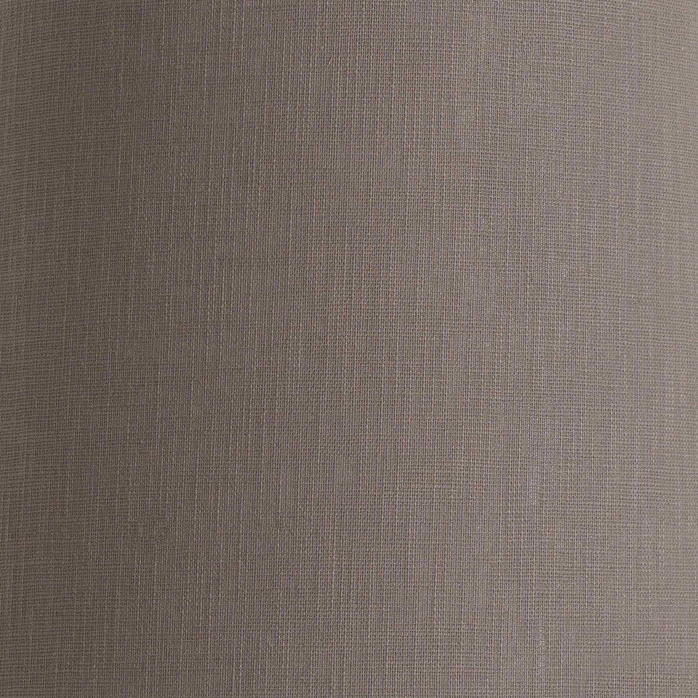 Basilan Steel Grey Lined Linen Tapered Lampshade