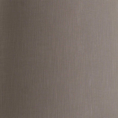 Basilan Steel Grey Lined Linen Tapered Lampshade