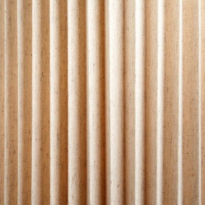 Clarissa Natural Linen Hard Pleat Shade