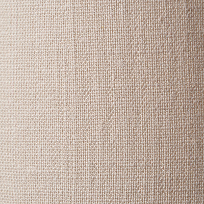 Liana Cream Jute Scalloped Edge Tapered Lampshade with Contrast Binding