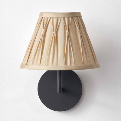 Vivian Gold Pinch Pleat Tapered Lampshade