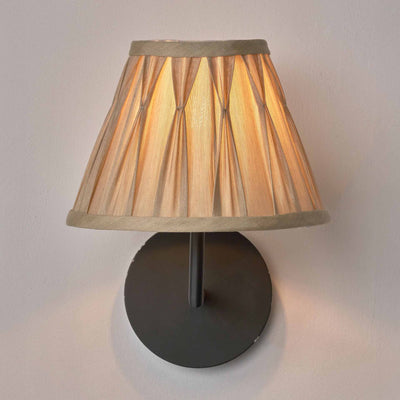 Vivian Gold Pinch Pleat Tapered Lampshade