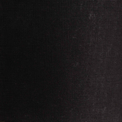 Basilan Black Self Lined Linen Drum Shade