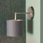 Valentina Steel Grey Wall Light