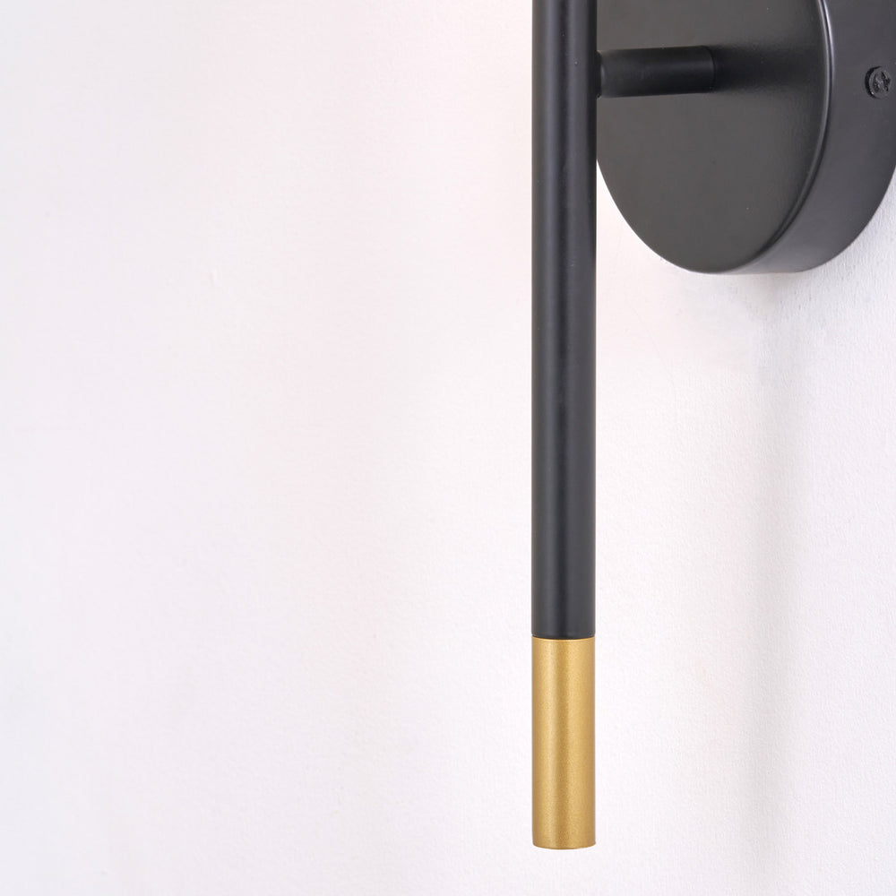 Cami White Orb Wall Light