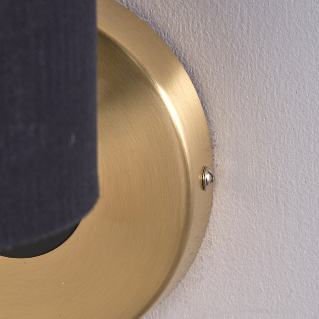 Laurie Black and Gold Wall Light