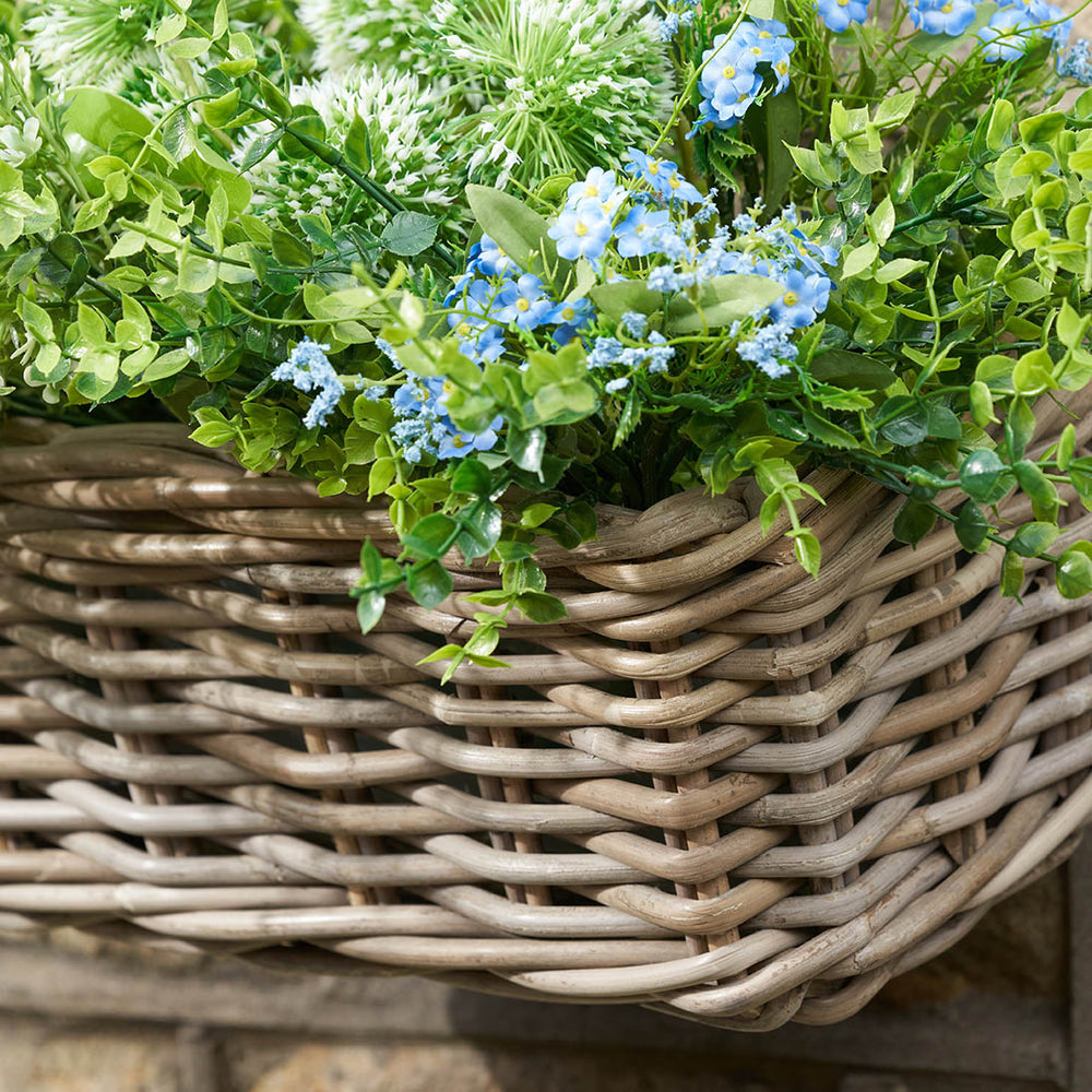 Dao Indoor Outdoor Grey Kubu Wall Hanging Trough