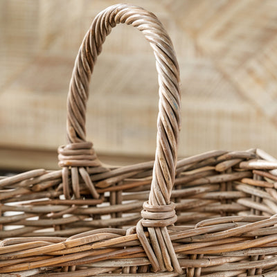 Buton Grey Kubu Stair Basket
