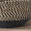 Muara Seagrass Natural & Black Baskets S/2