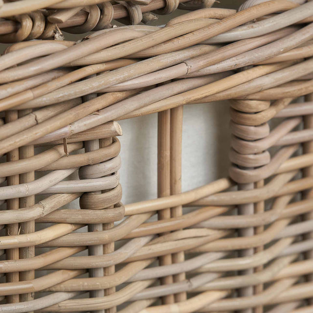 Kiki Grey Kubu Rectangular Linen Baskets S/2