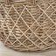 Tua Brown Rattan Oval Handled Laundry Basket