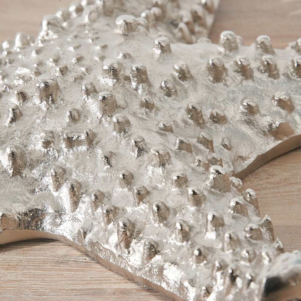 Jasper Silver Starfish Ornament
