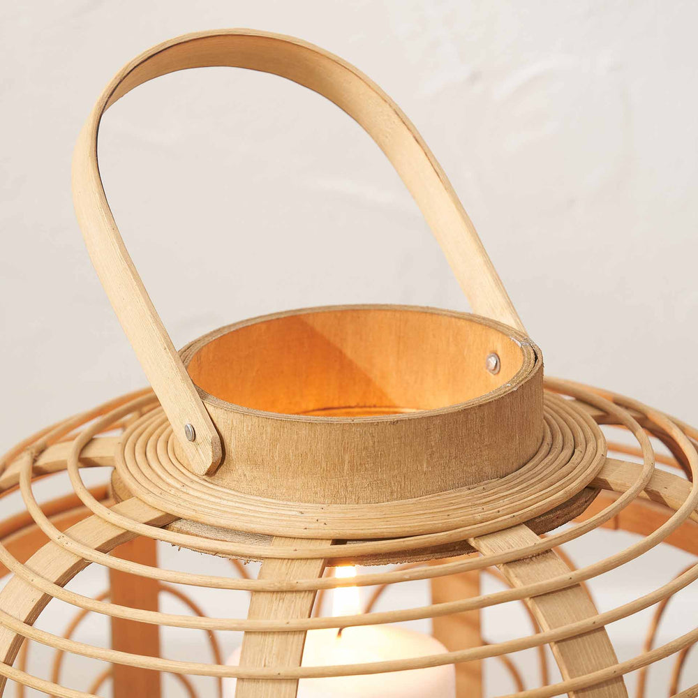 Malay Natural Bamboo Large Lantern
