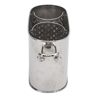 Merlot Silver Wine Bottle Holder