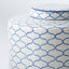 Aaru Grey & Blue Ceramic Lidded Ginger Jar