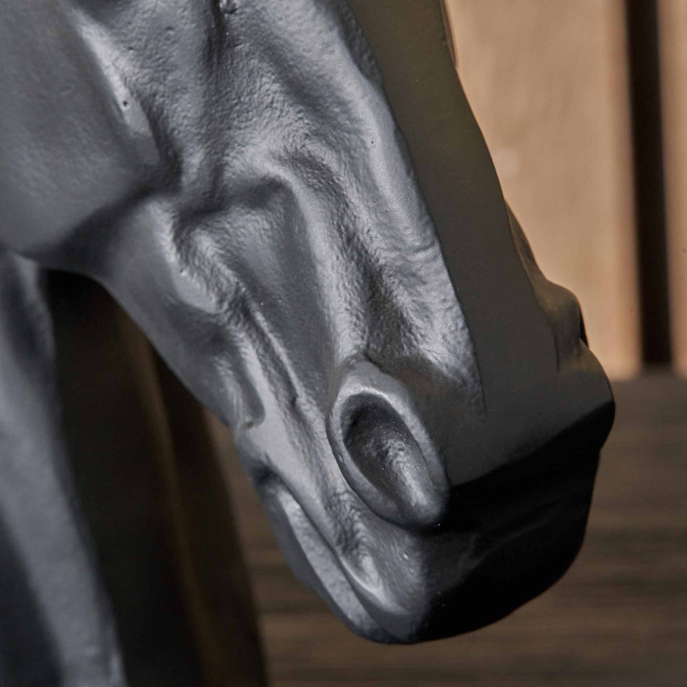 Indy Black Horse Head Ornament